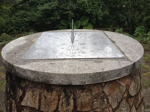 Sundial beside the walk, Tai Mo Shan Country Park