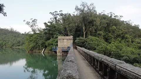 Shek Lei Pui Reservoir dam