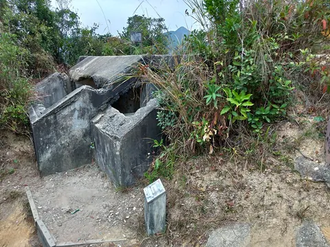 Shing Mun Redoubt observation post, the trail's end